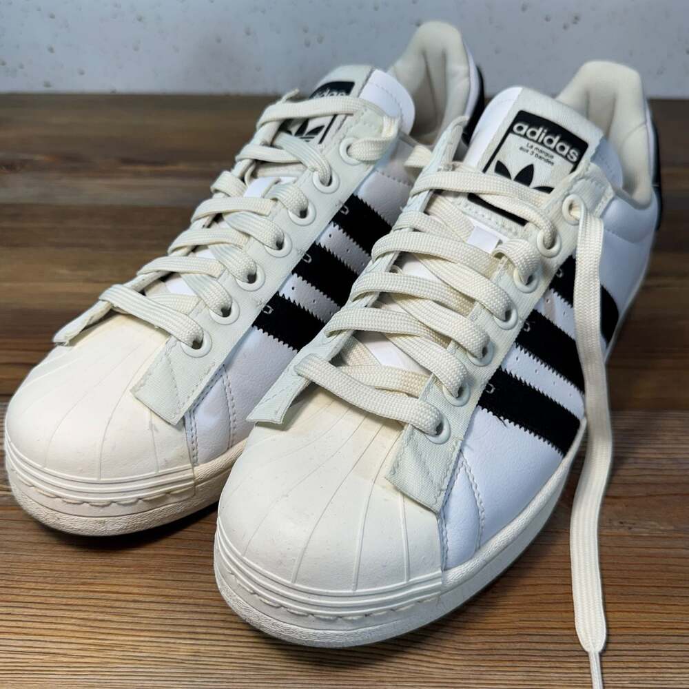 NWOT ADIDAS Superstar Parley 'Cloud White' Men’s 10- GV7615